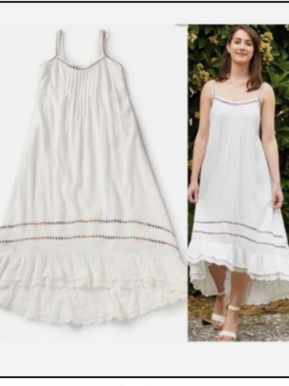 Womens Matilda Jane Adante Dress White Beach Size Medium